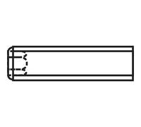 Vis sans tête N/A ISO 4029 TOOLCRAFT 222520 M2 10 mm acier 20 pc(s)