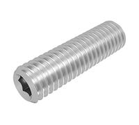 Vis sans tête SECCARO à pointe conique M8 x 30 mm, acier inoxydable V2A VA A2, DIN 913 / ISO 4026, six pans creux, 20 pièces