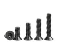 Vis Sécurité Torx M3.5 Inox Noir Antivol Tête Plate Électronique 30pcs (M3.5 * 8mm (30Pcs))
