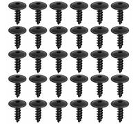 Vis soubassement moteur,lot de 30 vis Torx M4,8 × 16 mm pour carrosserie automobile,Adaptées à la fixation d’ailes,passages de roue,revêtements et garde-boue,Compatibles Audi,Seat,Skoda et VW