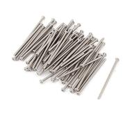sourcing map Vis à tête cruciforme ronde Boulon en acier inoxydable 304 M2 x 40mm 60pcs
