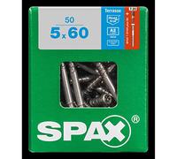 Vis Spax 'A2' Inox 60 x 5 mm - 50pcs