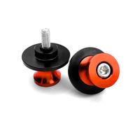 Vis Support Curseurs Bras Oscillant Moto M6 pour MT125 2015-2018 | Protection Contre Chutes Protecteurs collision moto(Orange)