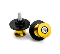 Vis Support Curseurs Bras Oscillant Moto M6 pour MT125 2015-2018 | Protection Contre Chutes Protecteurs collision moto(Or)