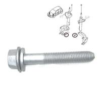 Vis support essieu arrière compatible Renault Clio 4, Mégane 2, Scénic 2 | Fixation train arrière bras silentbloc, OEM 7703602221