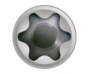 Vis terrasse SPAX 5x60mm Tête cyl. T-STAR plus T25 - Pointe CUT - inox A2 - 100