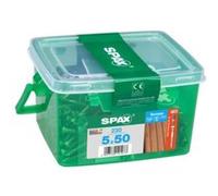 Vis terrasse tête cylindrique torx Spax 5x50mm - 230 pièces