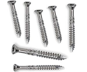 Vis Terrasses INOX A4 Pour Bois Dur Exotique GAMME PRO Spécial Pour Utilisation Extérieur (TAILLE A CHOISIR) Terrasse, Piscine, Jardin, Bricolage (5x60mm, 200)