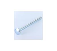 VIS TETE RONDE COLLET CARRE TRCC JAPY 12X70 ACIER ZING BLANC