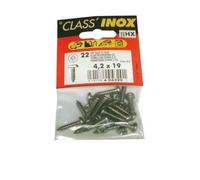 Vis tôle à tête cylindrique - VYNEX - Pozi - Inox A4 - 3.9x25 mm
