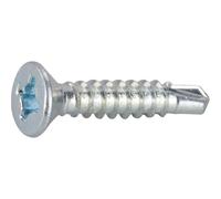 Vis tôle - Rifix - Autoperceuse - Tête fraisée - Acier zingué - 4,8 x 25 mm - Boîte de 500