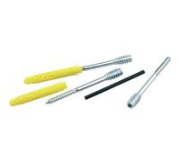 Boîte 100 Vis top roc bois ING FIXATIONS - 6x120 mm - Fil.22 mm + chevilles - A430030