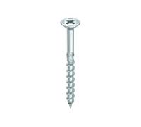 Vis HECO-Topix-Plus - Ø3,5x25mm - Tête Fraisée à poches de fraisage - Filetage Partiel - PZ2 - Boite de 1000 - 60234 G