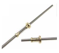 Vis trapézoïdale T8 8x2x8mm, écrou à ressort 100-650mm for imprimante 3 D, axe Z(600mm)