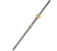 Vis trapézoïdale T8, écrou à jeu, pas de 8mm, 2mm, 14mm, plomb, imprimante 3D, axe Z 100-650mm(100mm)