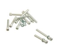 vis tun'r carter compatible avec trekker/buxy/tkr/vivacity/speedfight alu chrome 6x40/55 (x11)