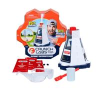 Vis Une expérience Scientifique détonante avec Le Jouet Explosion Dentifrice d'éléphant CrunchLabs, basé sur Les vidéos virales de Mark Rober et crée Une éruption de Plus de 4,57 m de Haut