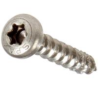 Vis universelle Spax 1.4567-0207000350203, à tête plate bombée, T-Star plus, 4CUT, en acier inoxydable A2, 207000400253