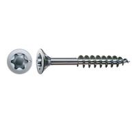 Vis universelle SPAX, 3 x 30 mm, 100 pièces, filetage partiel, tête fraisée, T-STAR plus T10, pointe en S, WIROX - 4191010300302