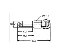 Vis/valve de purge ATE 03.3518-0900.2