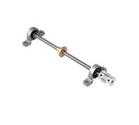 Vis Vis à billes en acier inoxydable Vis T8, Pas De 4mm, Longueur 100-800mm, Écrou, Support Palier KP08, Accouplement(650mm)