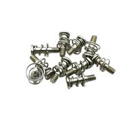 Vis, Vis de ventilateur PC 30 pièces M2 .5 M3 ressorts carte graphique vis croix mère(M2 x 6.8)