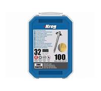 Vis zinc KREG 32 mm avec filetage grossier - Boite de 500 vis - SML-C125-500-INT G