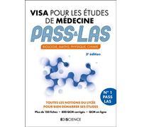 Visa pour les études de médecine PASS et LAS Biologie, Maths, Physique, Chimie - 3ème édition - Patrick Troglia - Ediscience - broché - Scolaire / Universitaire