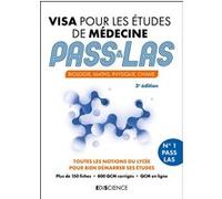 Visa Pour Les Études De Médecine Pass & Las - Biologie, Maths, Physique, Chimie