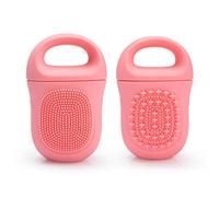 Visage, boules de glace - Rouleau de glace pour le visage - Silicone anti-fuite avec anneaux de cryothérapie - Rouleaux de glace réutilisables pour soulager les vertiges du visage et des yeux