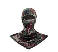Visage camouflage pour homme et femme - Ski moto coupe-vent et entraînement, marron, Taille unique