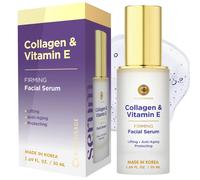 Visage clair Collagne anti-ge et srum de vitamine E - Hydrates tests par les dermatologues rduisent les rides de la cruaut sans cruaut san