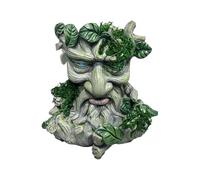Visage d'arbre Mangeoire Résine 3D Anti-Intempéries