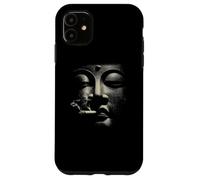 Visage de Bouddha Serein Méditation Yoga Spirituel Zen Coque pour iPhone 11