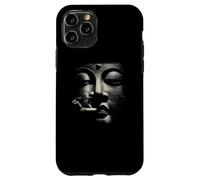 Visage de Bouddha Serein Méditation Yoga Spirituel Zen Coque pour iPhone 11 Pro