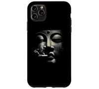 Visage de Bouddha Serein Méditation Yoga Spirituel Zen Coque pour iPhone 11 Pro Max