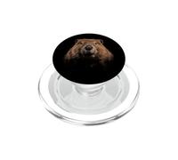 Visage de Castor Forêt Rongeur Faune Nature Castor PopSockets PopGrip pour MagSafe