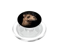 Visage de Chameau Désert Faune Nature Chameau PopSockets PopGrip pour MagSafe