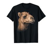 Visage de Chameau Désert Faune Nature Chameau T-Shirt Graphique avec Valeur