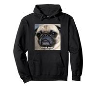 Visage de Chien Amusant « Move Away » - Mème Flou Sweat à Capuche