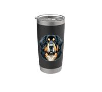 Visage de chien - Dogue du Tibet Gobelet isotherme en acier inoxydable double paroi