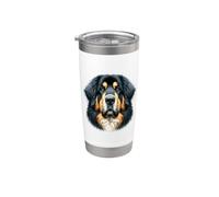 Visage de chien - Dogue du Tibet Gobelet isotherme en acier inoxydable double paroi