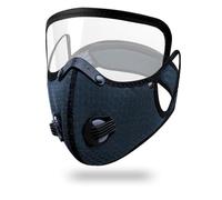 Visage de cyclisme avec filtre à charbon actif résistant à la poussière pour vélos lavables en plein air entraînement sport visage