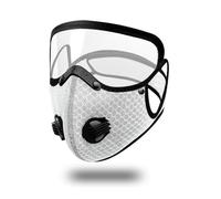 Visage de cyclisme avec filtre à charbon actif résistant à la poussière pour vélos lavables en plein air