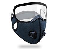 Visage de cyclisme avec filtre à charbon actif résistant à la poussière pour vélos lavables en plein air