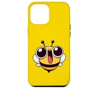 Visage de dessin animé Happy Exited Bee Meme Coque pour iPhone 12 Pro Max