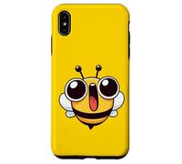 Visage de dessin animé Happy Exited Bee Meme Coque pour iPhone XS Max