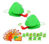 Visage De Grenouille avec Langue Soufflée,Jeu de Société Interactif pour Fêtes,Jeu d'action Interactif avec Masque de Grenouille et Langues | pour Réunions Familiales, Fêtes Et Team Building, pour Et