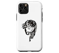 Visage de Jésus-Christ regardant vers Le Bas l'église du Jour de Pâques Coque pour iPhone 11 Pro