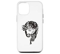 Visage de Jésus-Christ regardant vers Le Bas l'église du Jour de Pâques Coque pour iPhone 12/12 Pro